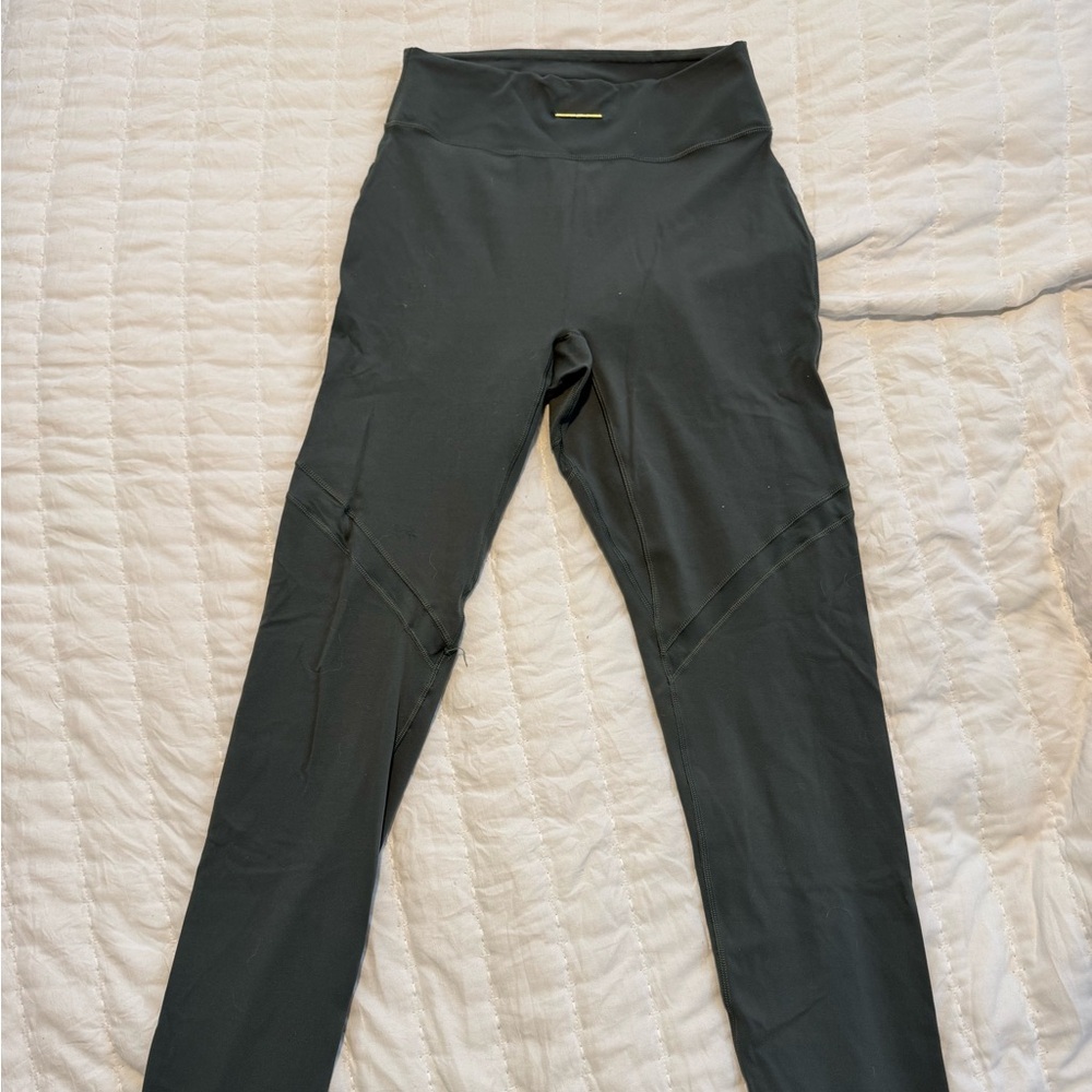 Gymshark Whitney Simmons mesh leggings in Eucalyptus